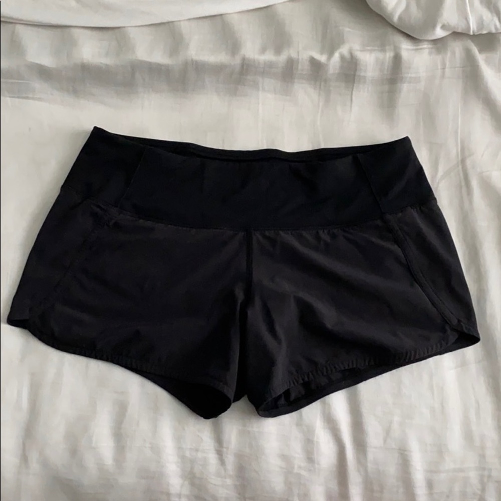 black lululemon run times short